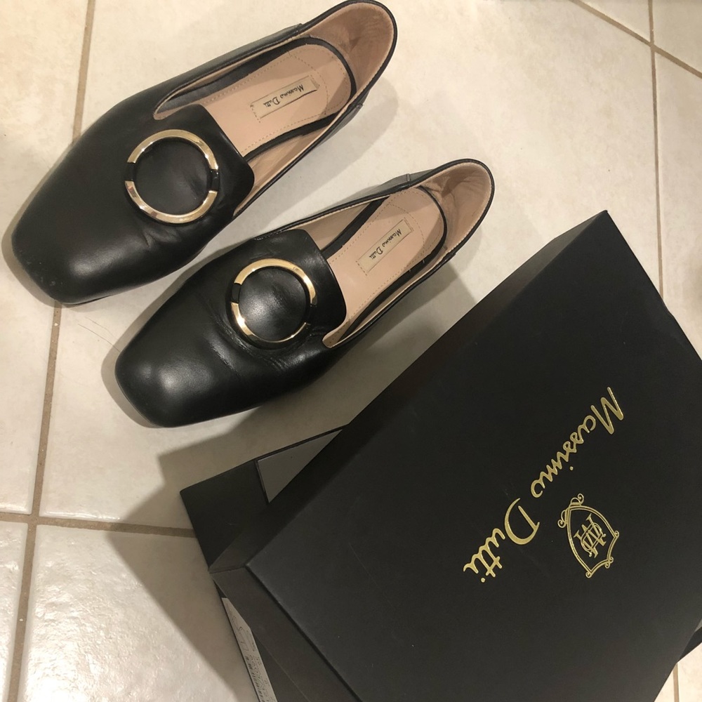 Massimo Dutti leather loafers